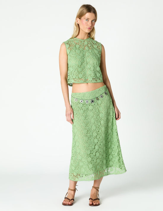 LACE PICKLE SKIRT