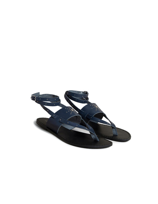 BLUE SANDAL STUDS