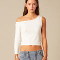 TOP PUNTO NUDO BLANCO