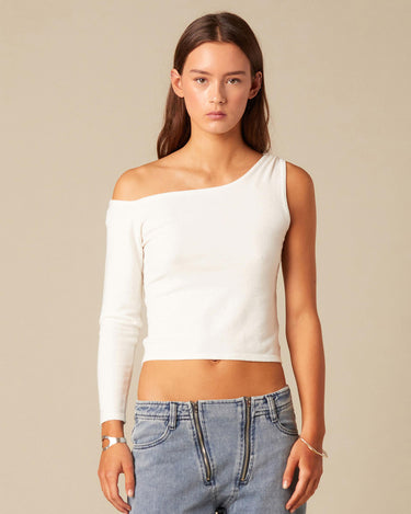 TOP PUNTO NUDO BLANCO