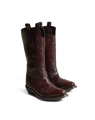 GARNET COWBOY BOOT