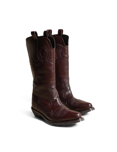 GARNET COWBOY BOOT
