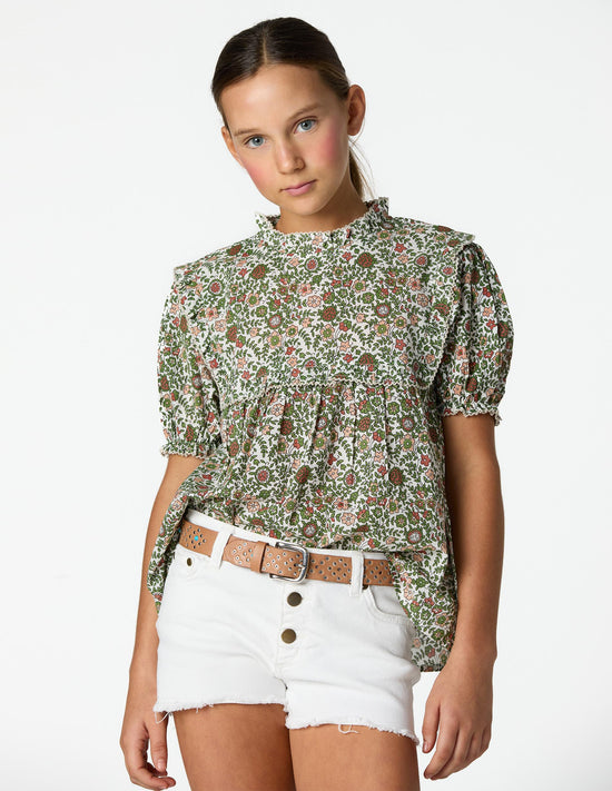 SHORT BOTONES BLANCO