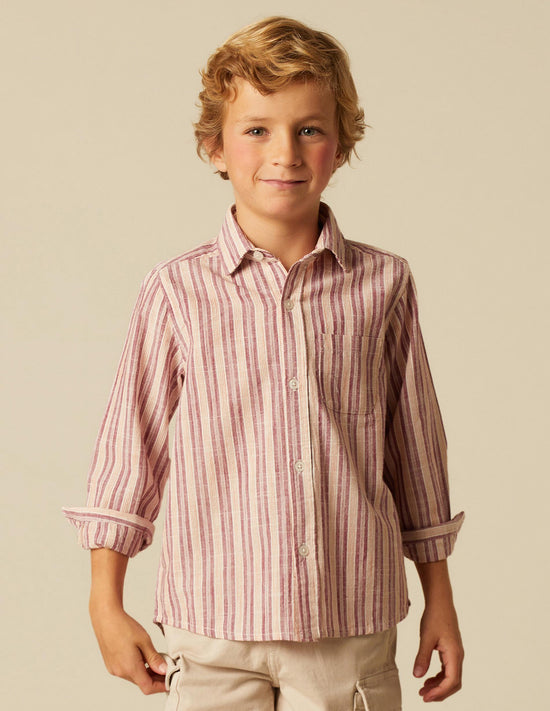 MULBERRY FRENCH STRIPES SHIRT