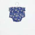 WAVE FLORAL PRINT DUNGAREES