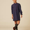 POPPY DRESS ULTRAMARINE
