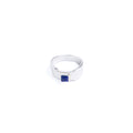 SQUARE LAPIS LAZULI STONE RING