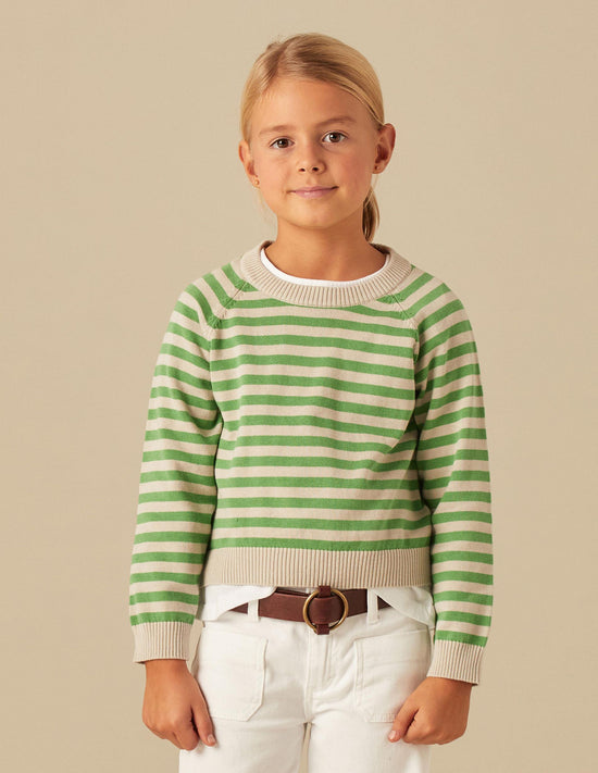 GREEN STRIPED JERSEY