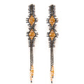 AGATHA RHOMBUS BEAD EARRING