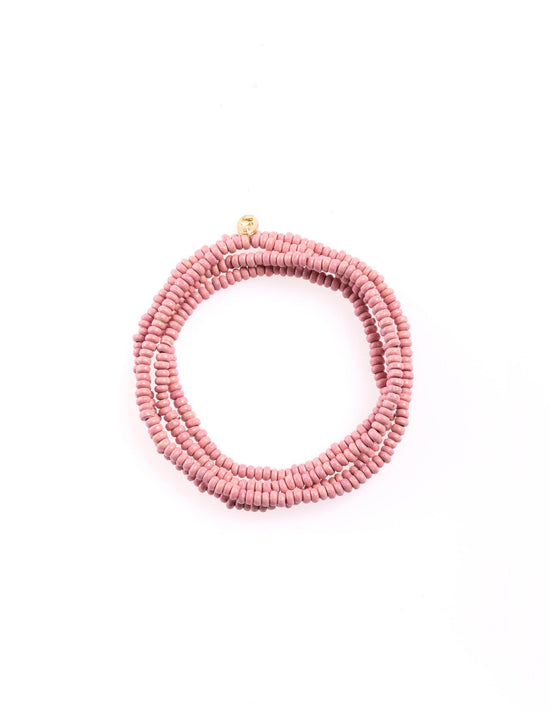 COLLAR CORTO BOLITAS PINK