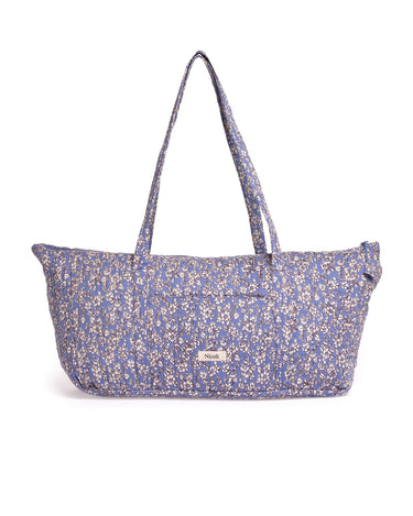 PRINT BLOOM BLUE TRAVEL BAG