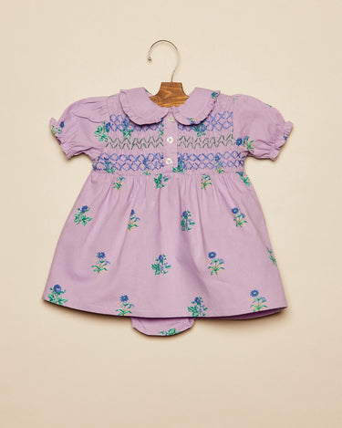 LILAC FLOWER DRESS