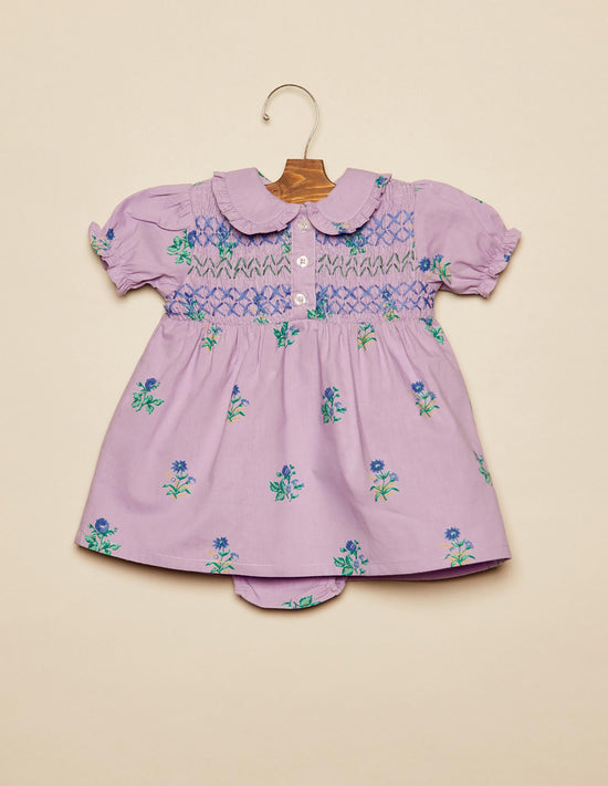 LILAC FLOWER DRESS