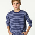 BLUE STRIPED T-SHIRT