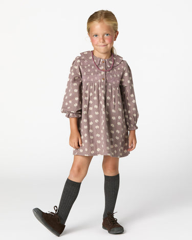 VESTIDO NIDO BOTONES LEAF SMOKE