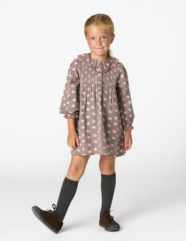VESTIDO NIDO BOTONES LEAF SMOKE