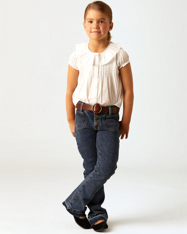 FLARED DENIM JEANS