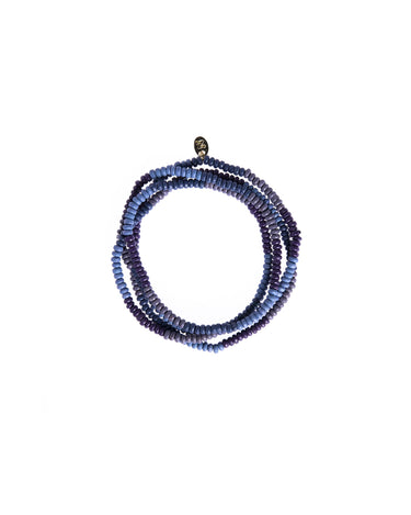 LONG BEAD NECKLACE MIX BERRIES STRIPES