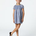 NEST DRESS BLOOM BLUE