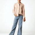 BLUE DENIM POCKET TROUSERS