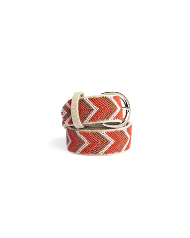 PINK BEADS BELT