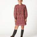 VESTIDO TOILE BURGUNDY