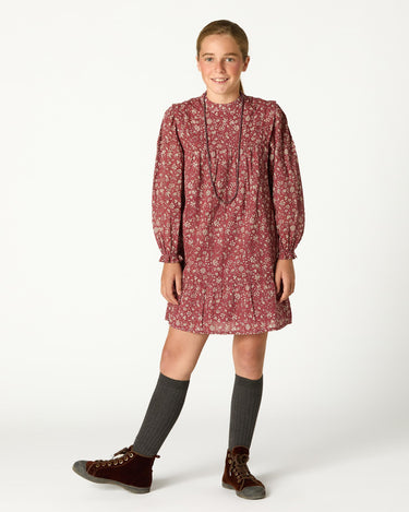 VESTIDO TOILE BURGUNDY