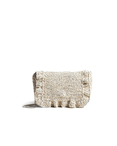 OFF-WHITE SHINY BAG