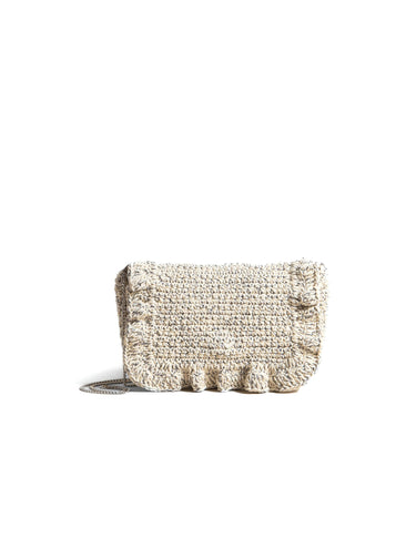 OFF-WHITE SHINY BAG