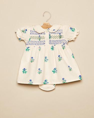 OFF-WHITE FLORAL DRESS