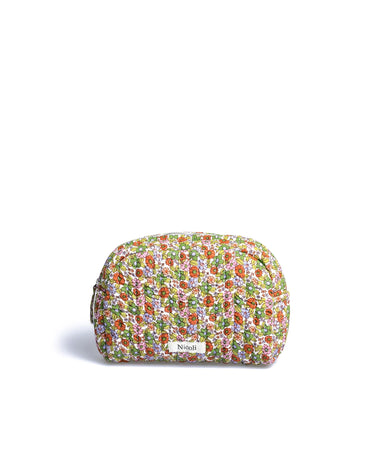 SMALL DITSY PINK TOILETRY BAG