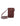 BURGUNDY SUEDE FRINGED BAG