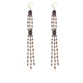 MORA BEADS CHAIN EARRINGS