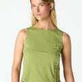 BUTTON-UP T-SHIRT DIAGONAL PICKLE