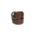 CINTURÓN MIX TACHAS BROWN