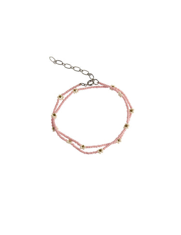 FLOWER PINK NECKLACE
