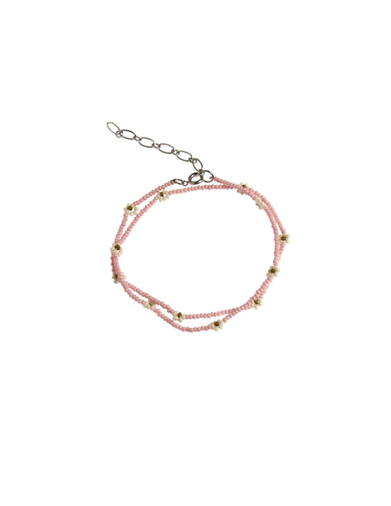 FLOWER PINK NECKLACE