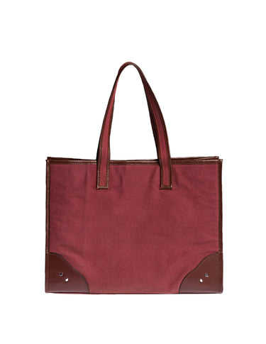 BORDEAUX TWILL STUDENT BAG