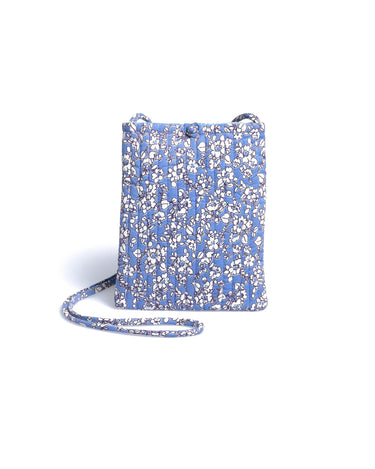 BLOOM BLUE PRINT SHOULDER BAG