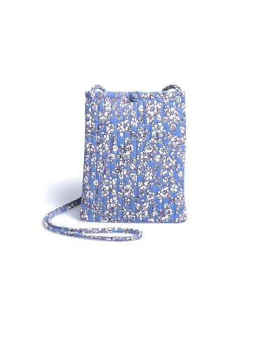 BLOOM BLUE PRINT SHOULDER BAG
