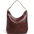 BOLSO TRENZADO MARRÓN