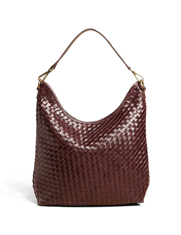 BOLSO TRENZADO MARRÓN