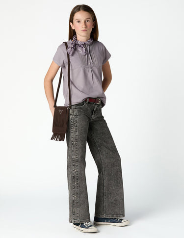ANTHRACITE STAR DENIM JEANS