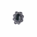 ANILLO OVALADO PIEDRA