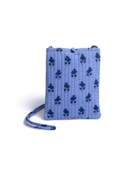 BUTI PRINT CROSSBODY BAG BLUE