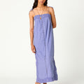 LILAC BRODERIE DRESS