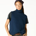 CHALECO CUELLO VUELTO MIDNIGHT