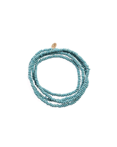 LONG BEAD NECKLACE POND