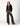 BLACK EMBROIDERED WAISTBAND TROUSERS