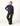 CURRY FLORAL CORDUROY PANTS